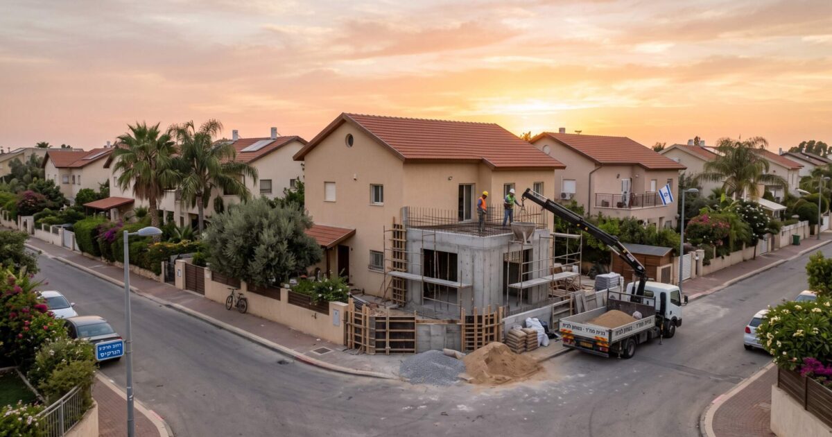 תהליך בניית ממ"ד בבית פרטי לאחר קבלת פטור מהיתר